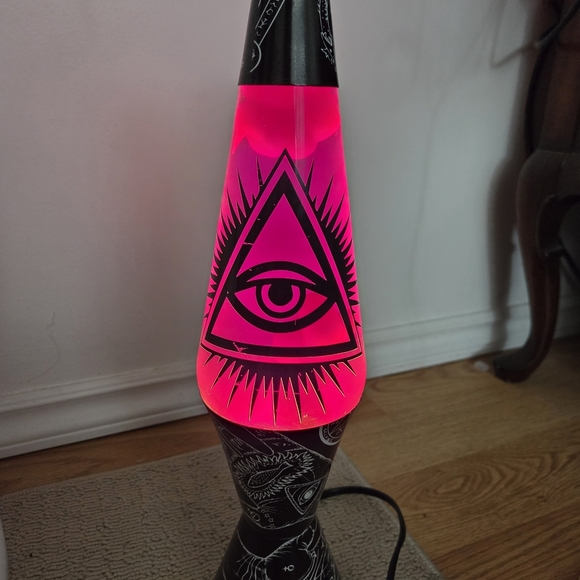 Pink Illuminati Lava Lamp - Picture 1 of 2